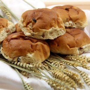 Broodjes krentenbollen 6 stuks
